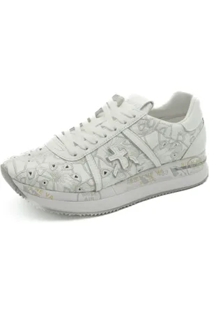 Premiata Sko, Dame, Hvid, 38 EU, Læder, Women`s Sko Conny 7364 Ss25