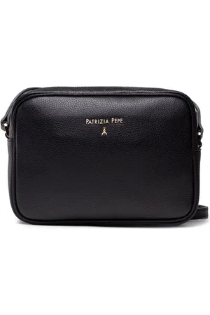 Patrizia Pepe Taske, Dame, Sort, ONE SIZE, Uld, Crossbody Taske