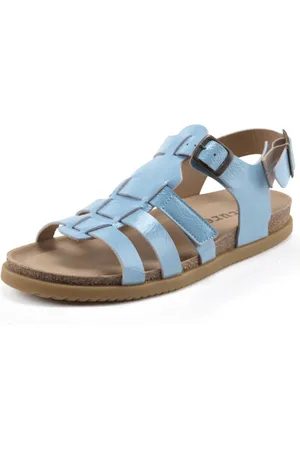 Nature Sko, Dame, Blå, 36 EU, Mette Sandal Leather