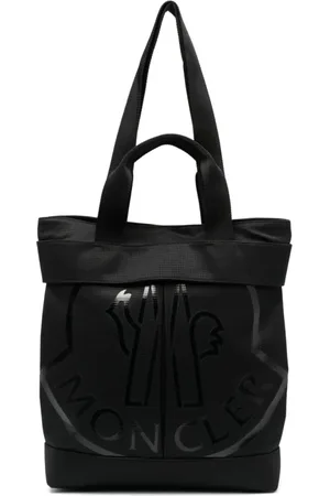 Moncler Taske, Herre, Sort, ONE SIZE, Lille Tote Taske i Sort