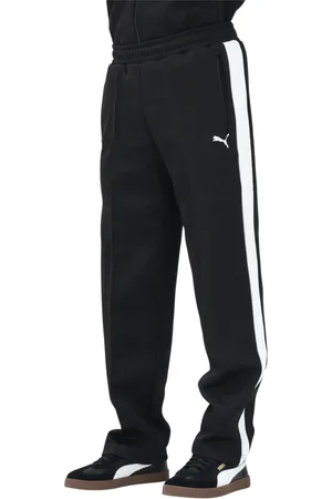 PUMA Bukser, Herre, Sort, XS, Sporty Sorte Track Bukser