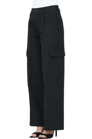 Calvin Klein Bukser, Dame, Sort, W28, Sorte Cargo Stil Bukser