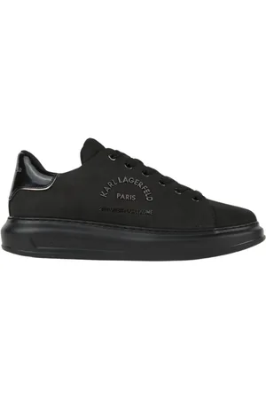 Karl Lagerfeld Sko, Herre, Sort, 45 EU, Kapri Metal Maison Sneakers