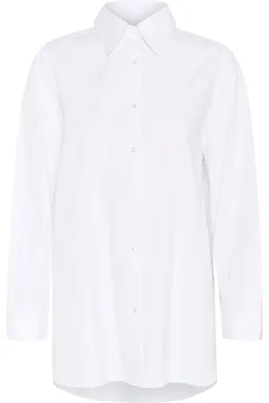 INWEAR Bluser & Skjorter, Dame, Hvid, S, Bomuld, Sonjahiw Skjorte Bluse