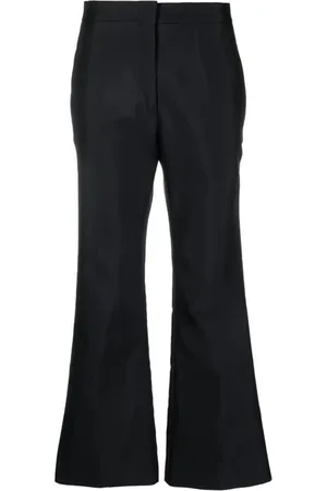 Jil Sander Bukser, Dame, Blå, S, Nylon, Elegante blå bukser