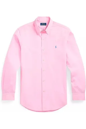 Ralph Lauren Skjorte, Herre, Lyserød, S, Afslappet Skjorte til Mænd