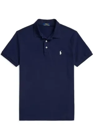 Ralph Lauren Top, Herre, Blå, S, Bomuld, Afslappet bomuldst-shirt