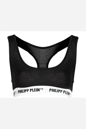 Philipp Plein Sport, Dame, Sort, XL, Uld, Bi-Pack BH