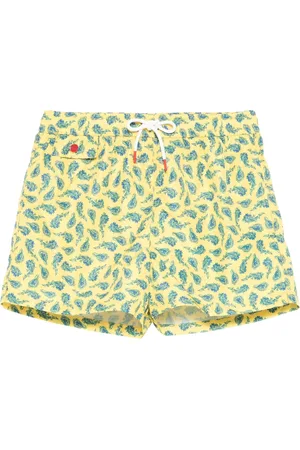 Kiton Badetøj, Herre, Gul, M, Uld, Fashionabel skjorte