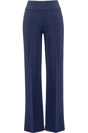 Joseph Ribkoff Bukser, Dame, Blå, XL, Straight Bukser