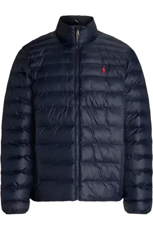 Ralph Lauren Jakke, Herre, Blå, S, Uld, Stilfuld Jakke til Mænd