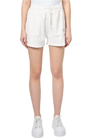 ECOALF Shorts, Dame, Hvid, M, Bomuld, Hvide Shorts Ness Elastik