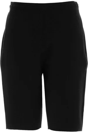 VALENTINO GARAVANI Shorts, Dame, Sort, M, Denim, Denimshorts med slidt finish
