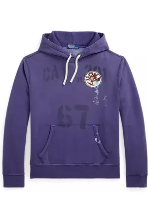 Ralph Lauren Sweathshirts & Hoodies, Herre, Lilla, M, Hættetrøje