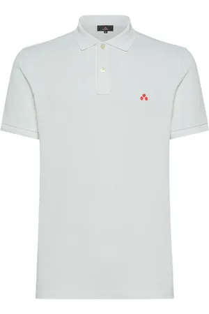 Peuterey Top, Herre, Hvid, 2XL, Nylon, Hvide Plantago Polo T-shirts