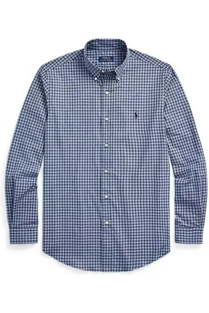 Ralph Lauren Skjorte, Herre, Blå, L, Afslappet Skjorte