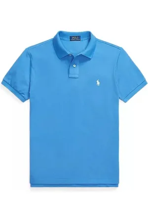 Ralph Lauren Top, Herre, Blå, S, Afslappet T-shirt til mænd