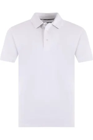 Etro Top, Herre, Hvid, S, Bomuld, Klassisk Polo Shirt Bianco Ss25