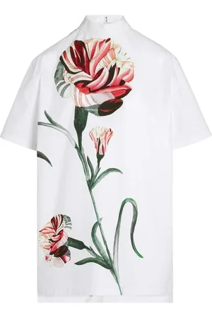 Giambattista Valli Bluser & Skjorter, Dame, Flerfarvet, XS, Blomstret Bluse
