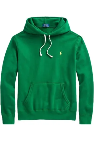 Ralph Lauren Sweathshirts & Hoodies, Dame, Grøn, XL, Bomuld, Justerbar Hættetrøje