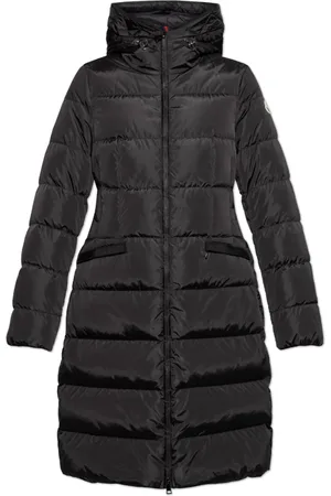 Moncler Frakke, Dame, Sort, M, Uld, Nedfrakke Avocette