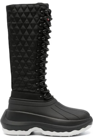 Kenzo Sko, Dame, Sort, 38 EU, Polyester, Diamond Quilted Støvler