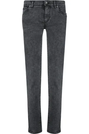 Dolce & Gabbana Jeans, Herre, Sort, XL, Sorte Jeans til Mænd