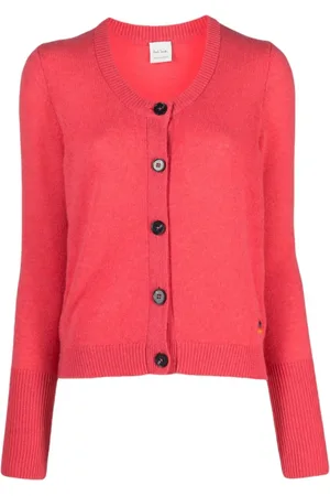 Paul Smith Strik, Dame, Lyserød, S, Cashmere, Cashmere Strik Cardigan