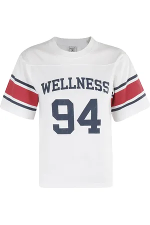 Sporty & Rich Top, Dame, Hvid, S, Bomuld, Sporty Rugby Tee i Hvid