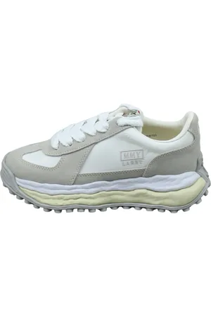 MIHARA YASUHIRO Sko, Herre, Flerfarvet, 40 EU, Larry OG Sole Low-Cut Sneaker Hvid