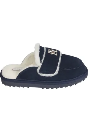 Tommy Hilfiger Sko, Dame, Blå, 36 EU, Thgram Loafer Slippers