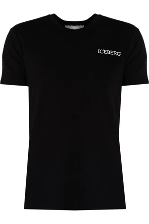 Iceberg Top, Herre, Sort, XL, Bomuld, Klassisk T-shirt