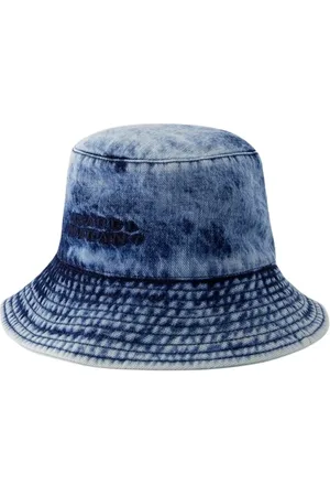 Isabel Marant Tilbehør, Dame, Blå, 58 CM, Bomuld, Lyseblå Bomulds Bucket Hat