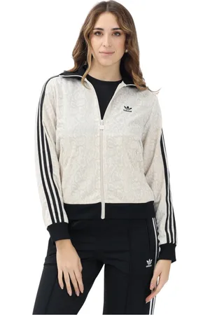 adidas Sweathshirts & Hoodies, Dame, Flerfarvet, XS, Snake Firebird Lynlås Sweater