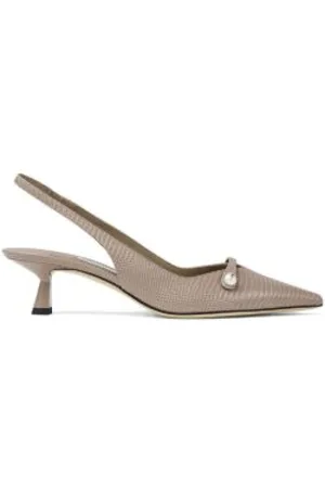Jimmy Choo Sko, Dame, , 37 1/2 EU, Læder, Amita Pumps