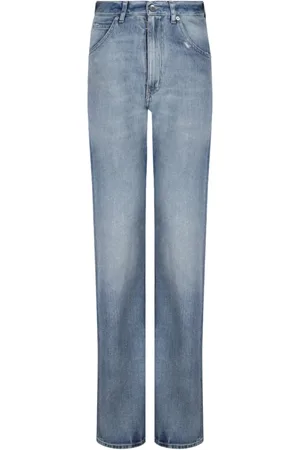 Maison Margiela Jeans, Dame, Blå, W29, Denim, Blå Denim Jeans