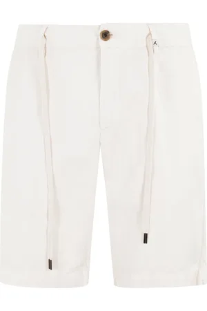 MYTHS Shorts, Herre, Hvid, S, Linned, Korte Linnedshorts Apollo Bermuda