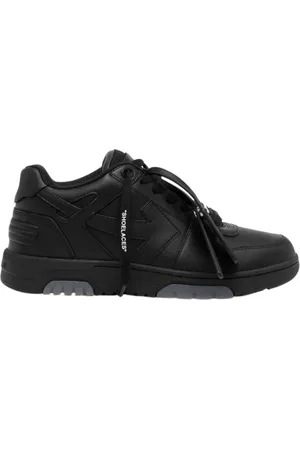 OFF-WHITE Sko, Herre, Sort, 37 EU, Læder, Out of Office Kalvelæder Sneakers