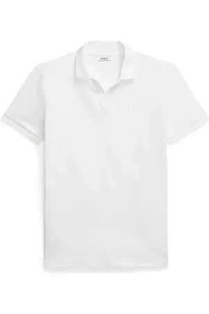 Ralph Lauren Top, Herre, Hvid, 2XL, Afslappet T-shirt til mænd