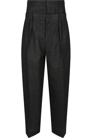 Victoria Beckham Bukser, Dame, Sort, 3XS, Uld, Sort Uldblandede Skræddersyede Bukser