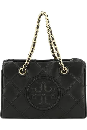Tory Burch Taske, Dame, Sort, ONE SIZE, Læder, Mini Fleming Soft Chain Håndtaske