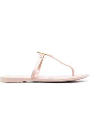 Tory Burch Sko, Dame, Lyserød, 40 EU, Elegante Åbne Mules Jelly Sko