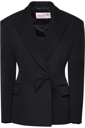 VALENTINO GARAVANI Jakke, Dame, Sort, S, Uld, Giacca 0 Jakke