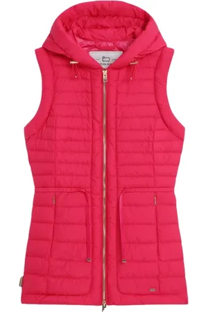 Woolrich Jakke, Dame, Lyserød, L, Polyester, Hibiscus Vest