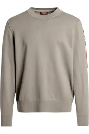 Parajumpers Sweathshirts & Hoodies, Herre, Grå, 2XL, Bomuld, Basic Striktrøje