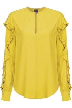 Pinko Bluser & Skjorter, Dame, Grøn, M, Fluidabuse Bluse