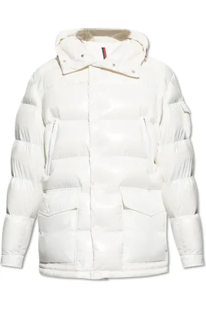 Moncler Jakke, Herre, Hvid, 2XL, Chiablese Dunjakke