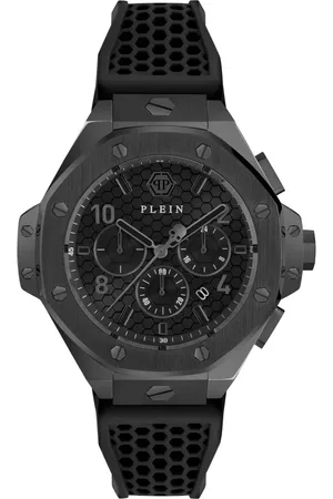 Philipp Plein Tilbehør, Herre, Sort, ONE SIZE, Chrono Royal Ur