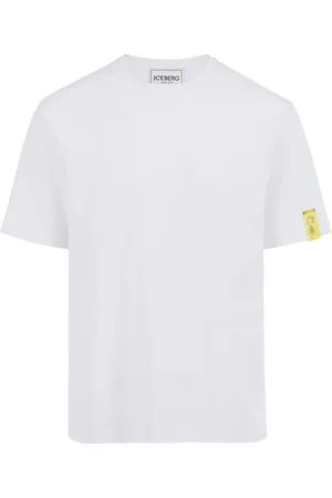 Iceberg Top, Herre, Hvid, XL, Regular Fit T-shirt i interlock-stof