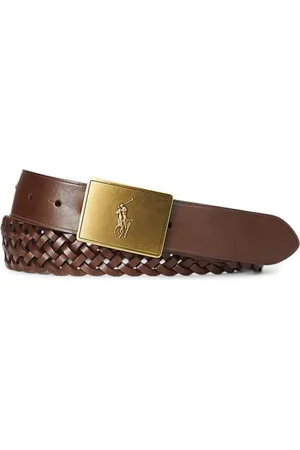 Ralph Lauren Tilbehør, Herre, Brun, 2XS, Uld, Stilfuldt Remen Bælte til Mænd